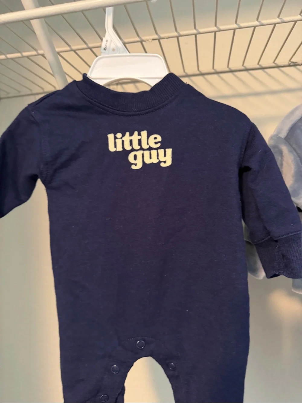 Carter's Blue Newborn Bodysuit